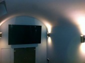  Leeds Basement Conversion - Damp Barrel Vaulted Basement To Additional Living Space With Media Room After